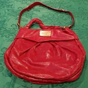 Marc by Marc Jacobs Red Leather Purse 12"